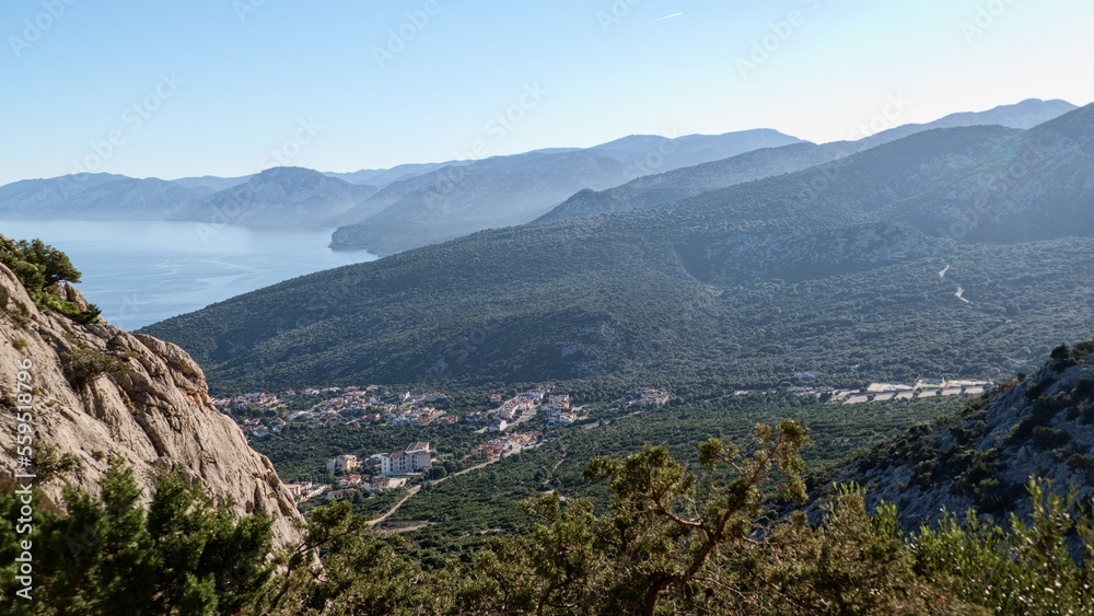 Naklejka premium seaside nature in sardinia island italy