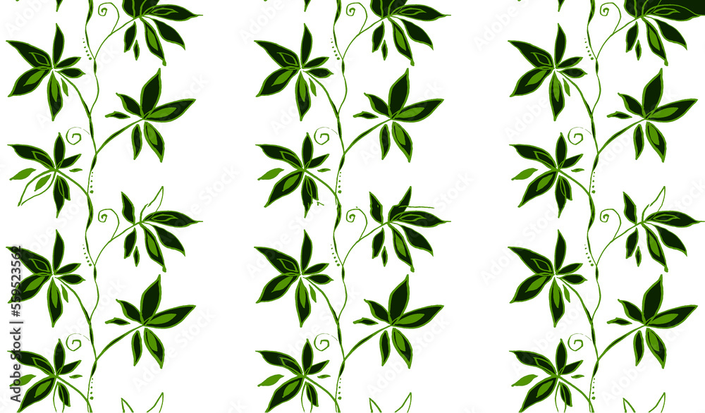 Digital And Textile Design Pattern