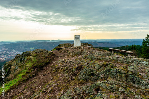 Wanderung zum Ruppberg im Thüringer Wald bei Zella-Mehlis - Deutschland