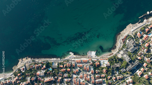 Fotografie Charming promenade in Herceg Novi, Montenegro