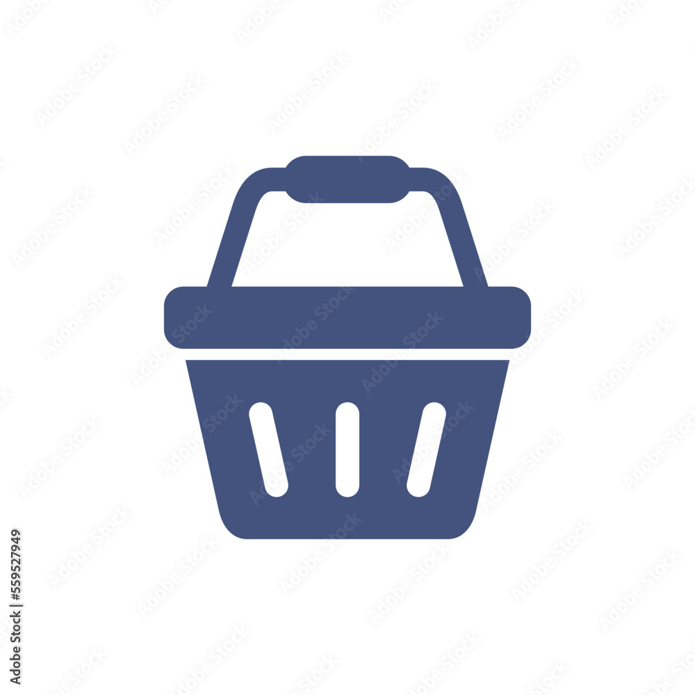 Shopping Basket Cart Icon Vector Template Shopping Basket Cart Icon Vector Template