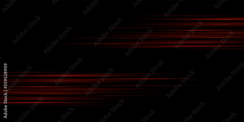 Red lines, rays. Film texture background with light translucence on transparent background	 - obrazy, fototapety, plakaty 