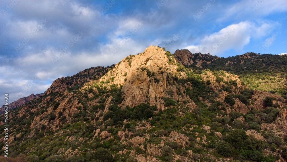 sardinia mountains and rocks for climbing