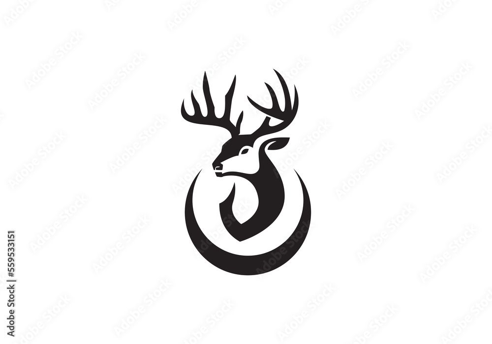 deer icon design for your business deer icon design for your business