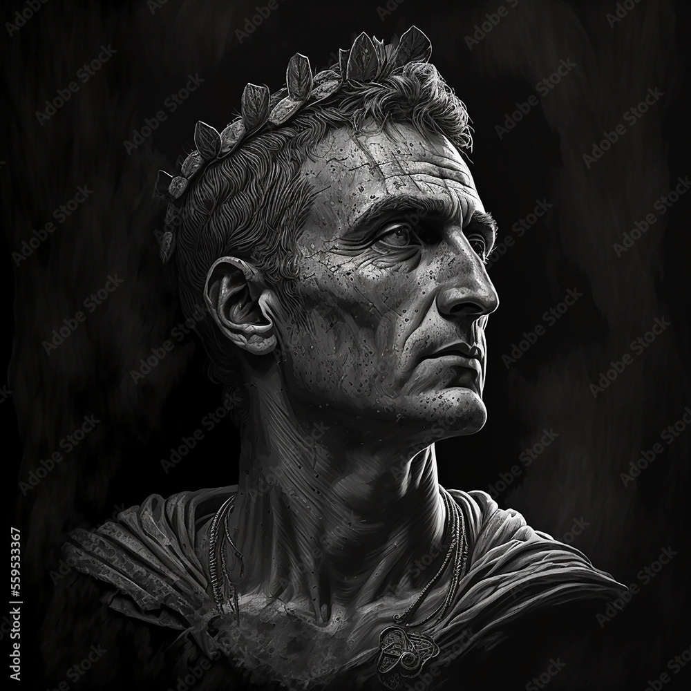 Gaius Julius Caesar - obrazy, fototapety, plakaty 