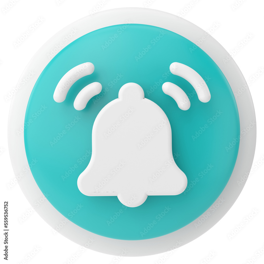 Subscribe icon. Subscribe button. 3D illustration. Subscribe icon. Subscribe button. 3D illustration.