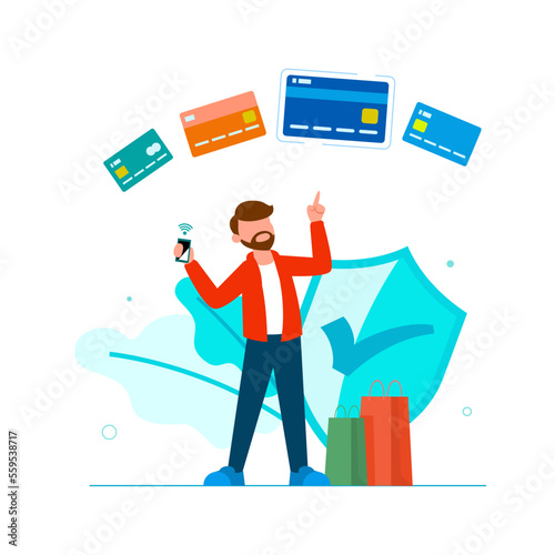 A man who buys a lot of things with a credit card
