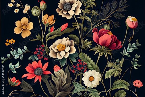 Floral desktop background