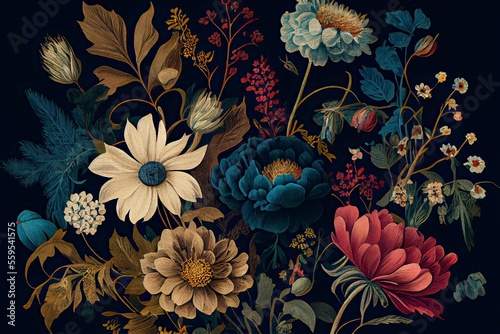 Floral desktop background