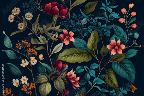 Floral desktop background