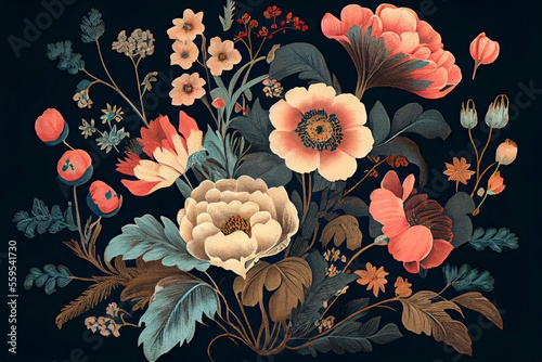 Floral desktop background