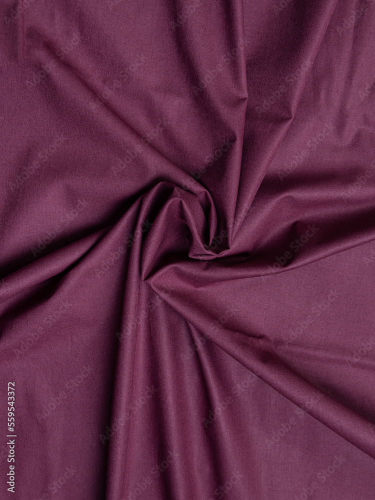 Maroon fabric texture background. Bed linen Maroon fabric texture background. Bed linen