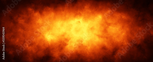 Artistic dark red hot fire flame copy space illustration background. photo