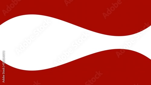 red white layers curved holiday lines stripes seamless loop motion video