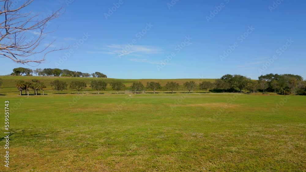 FPV drone flying backwards through a park shelter
