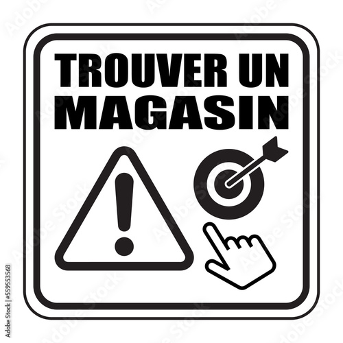 Logo trouver un magasin.
