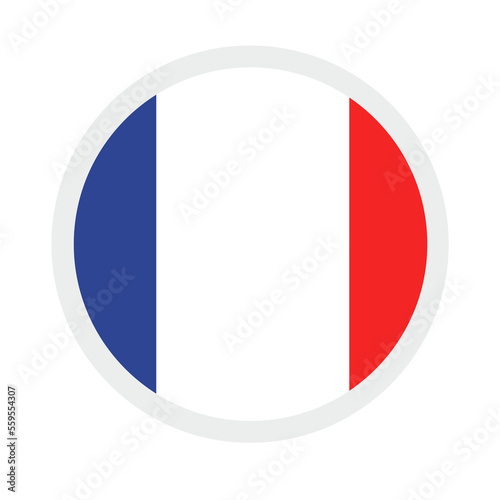 Free Download National flag of France, round icon,  and location sign PNG - GFXLoad