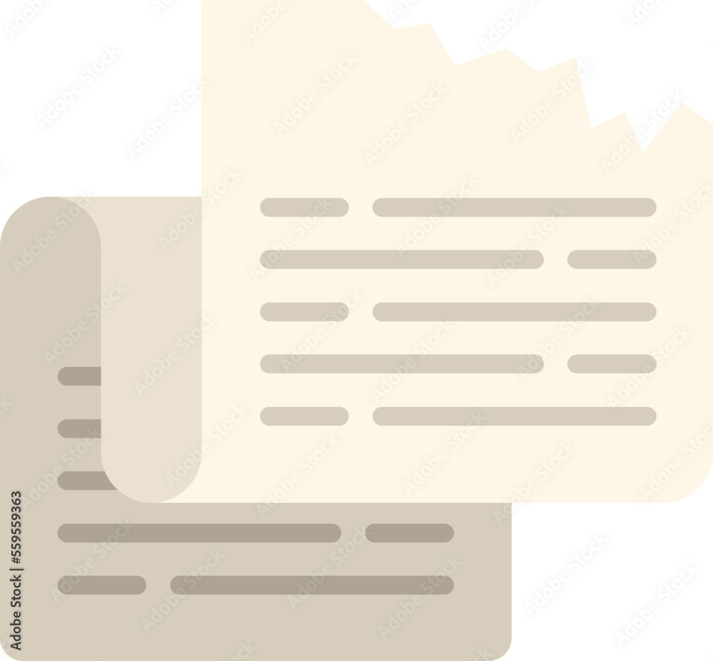 Paper waste icon flat vector. Organic garbage. Plastic ecology isolated Paper waste icon flat vector. Organic garbage. Plastic ecology isolated