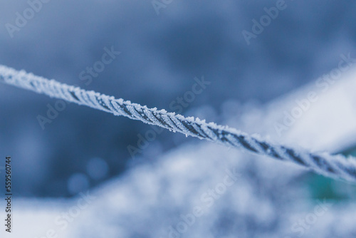 Frozen rope 