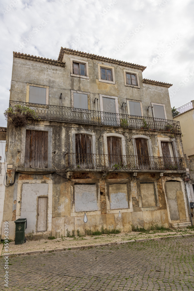 Run-down, dilapidated building in Lisbon, Portugal Run-down, dilapidated building in Lisbon, Portugal