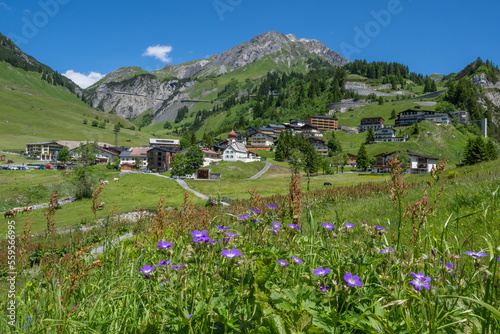 The Village of Stuben am Arlberg, State of Vorarlberg, Austria