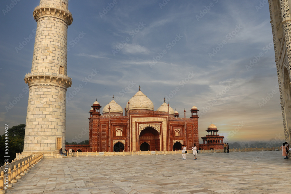 Obraz premium Taj Mahal - Agra, India, Asia
