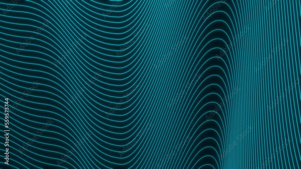 Digital Blue Wave line and light abstract background with shining gradient blue and black background. a loop line wave with blue colour. Digital Blue Wave line and light abstract background with shining gradient blue and black background. a loop line wave with blue colour.