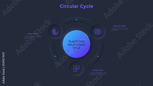 Modern Infographic Vector Template