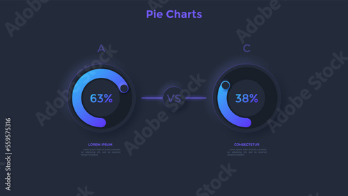 Modern Infographic Vector Template