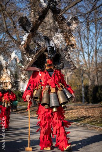 Masquerade festival in Sofia, Bulgaria