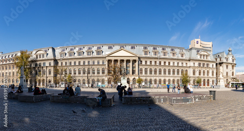 University Square and University of Bucharest