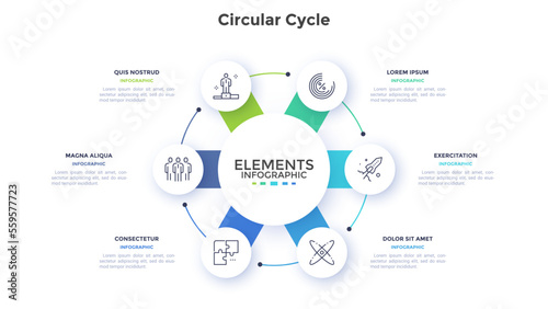 Modern Infographic Vector Template
