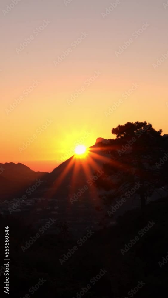 sunrise over the mountains sunrise over the mountains