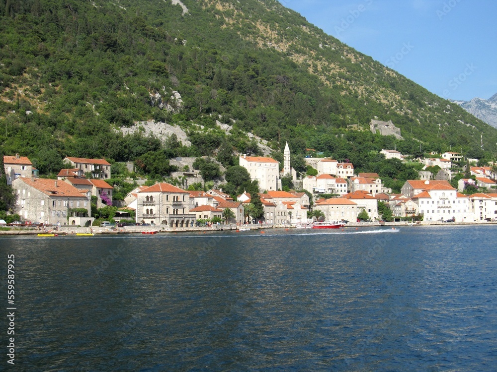 old town on the bay of kotor