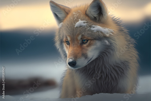 fox in snow © Demencial Studies