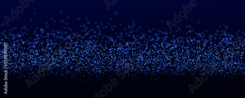 Abstract gradient particles background. Mesh space or galaxy texture. Global digital futuristic technology. 3D rendering.