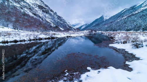 Timelapse du lac d'estaing - Pyrénées 4K