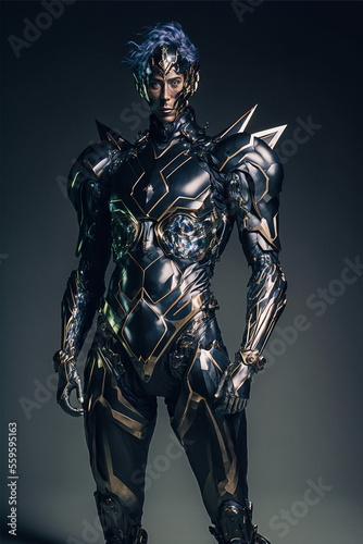 knight in armour AI © ekrem