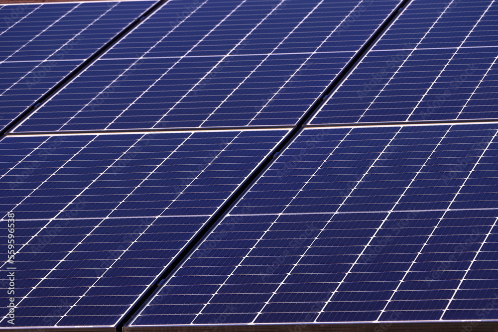 Detailed photo of photovoltaic panels, green energy, photovoltaic power plant, electricity production. Detailed photo of photovoltaic panels, green energy, photovoltaic power plant, electricity production.