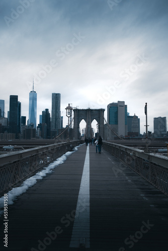 New York Ponte di Brooklin  Brooklin Bridge