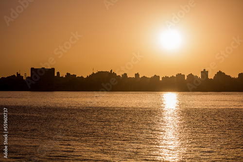 Evening skyline of Alexandria, Egypt © Matyas Rehak