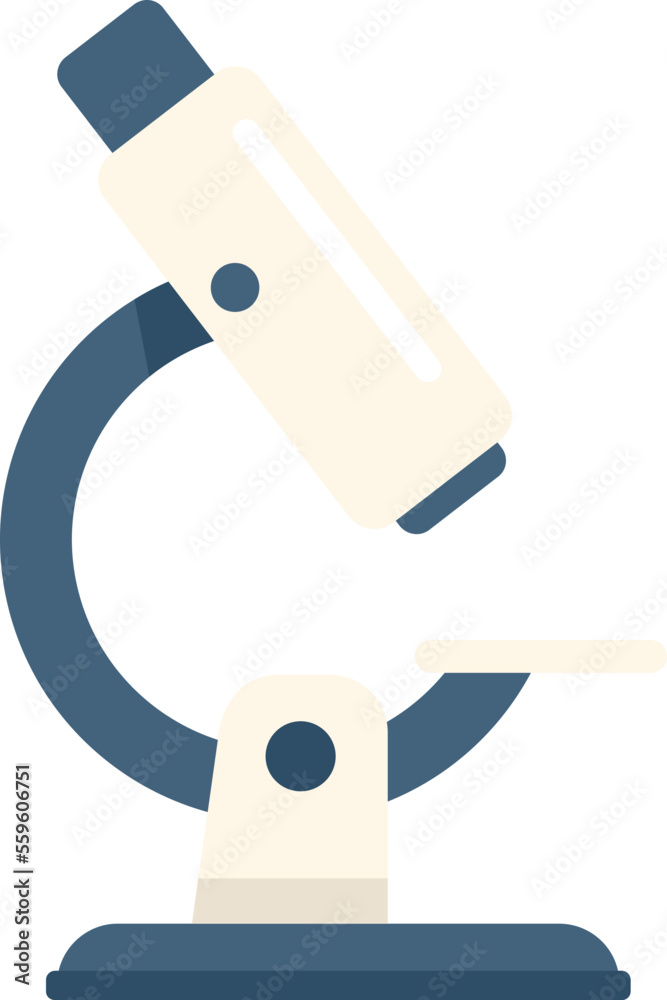 Dna microscope icon flat vector. Gmo food. Test laboratory isolated Dna microscope icon flat vector. Gmo food. Test laboratory isolated