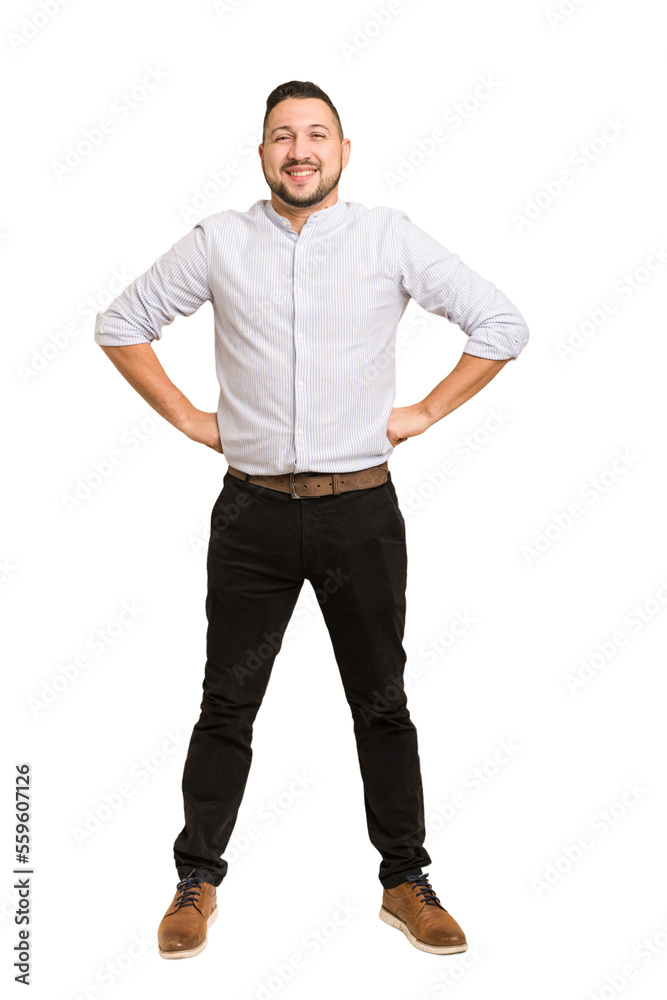 Adult latin man full body photo isolated cut out Adult latin man full body photo isolated cut out