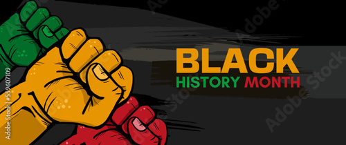 Black history month celebrate. vector illustration design graphic Black history month