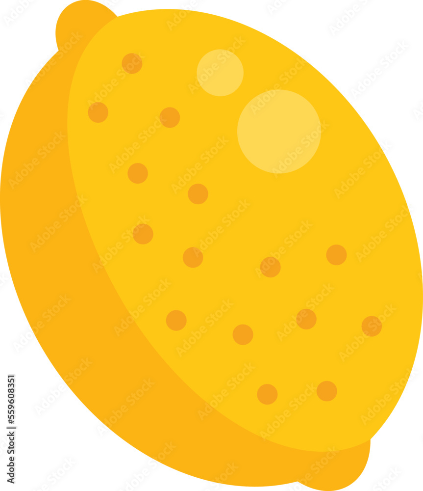Gmo lemon icon flat vector. Agriculture food. Medicine biology isolated Gmo lemon icon flat vector. Agriculture food. Medicine biology isolated