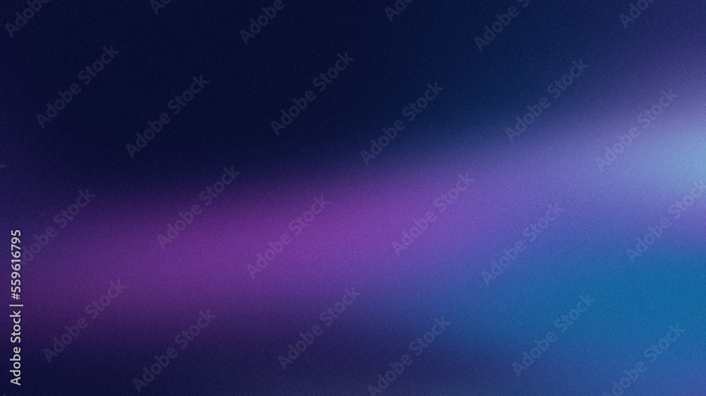Dark blue purple color gradient background, grainy texture effect, web banner abstract design, copy space - obrazy, fototapety, plakaty 