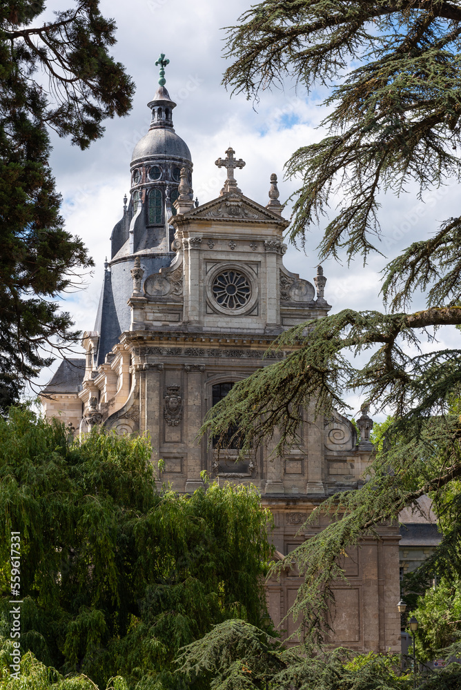 Saint-Vincent de Paul Church in Blois (Blois, Loir-et-Cher, Centre-Val de Loire, France) Saint-Vincent de Paul Church in Blois (Blois, Loir-et-Cher, Centre-Val de Loire, France)