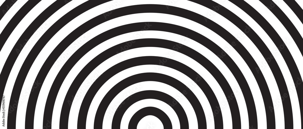 Circle lines pattern on white background. Circle lines pattern for backdrop, brochure, wallpaper template. Realistic lines with repeat circles texture. Simple geometric background, vector illustration Circle lines pattern on white background. Circle lines pattern for backdrop, brochure, wallpaper template. Realistic lines with repeat circles texture. Simple geometric background, vector illustration