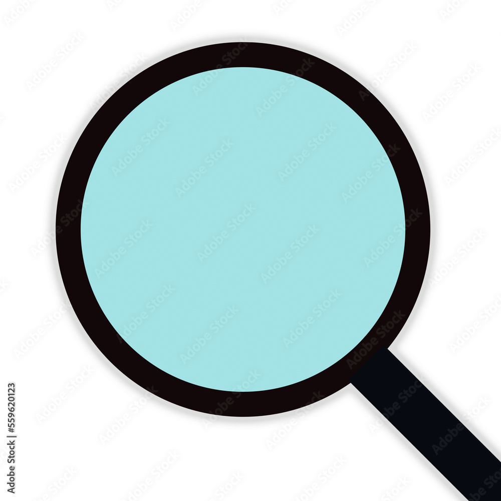 vector magnifying glass, lupa