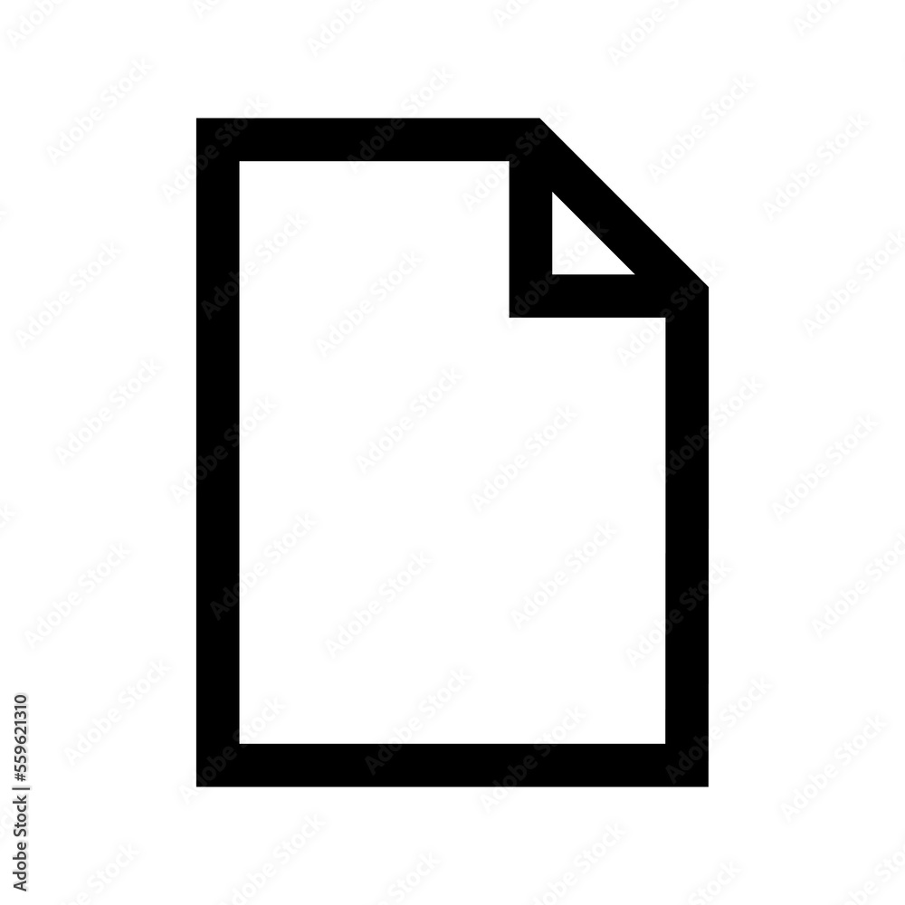 File icon line isolated on white background. Black flat thin icon on modern outline style. Linear symbol and editable stroke. Simple and pixel perfect stroke vector illustration. File icon line isolated on white background. Black flat thin icon on modern outline style. Linear symbol and editable stroke. Simple and pixel perfect stroke vector illustration.